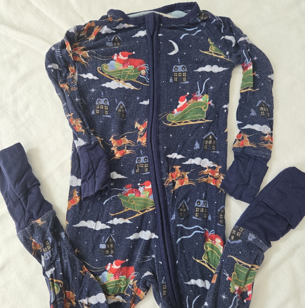 Little Sleepies Christmas 12-18m